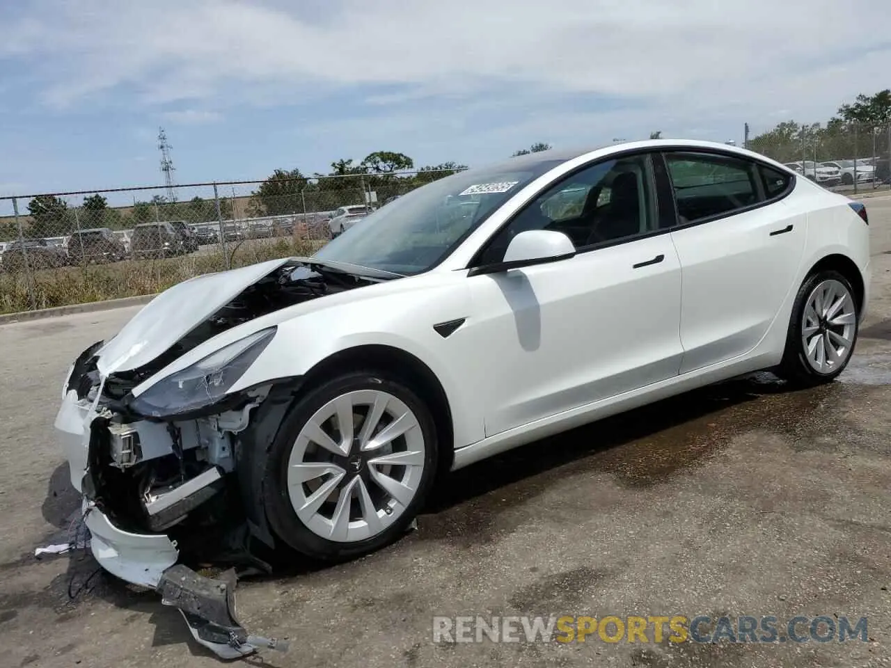 1 Photograph of a damaged car 5YJ3E1EA1PF427897 TESLA MODEL 3 2023