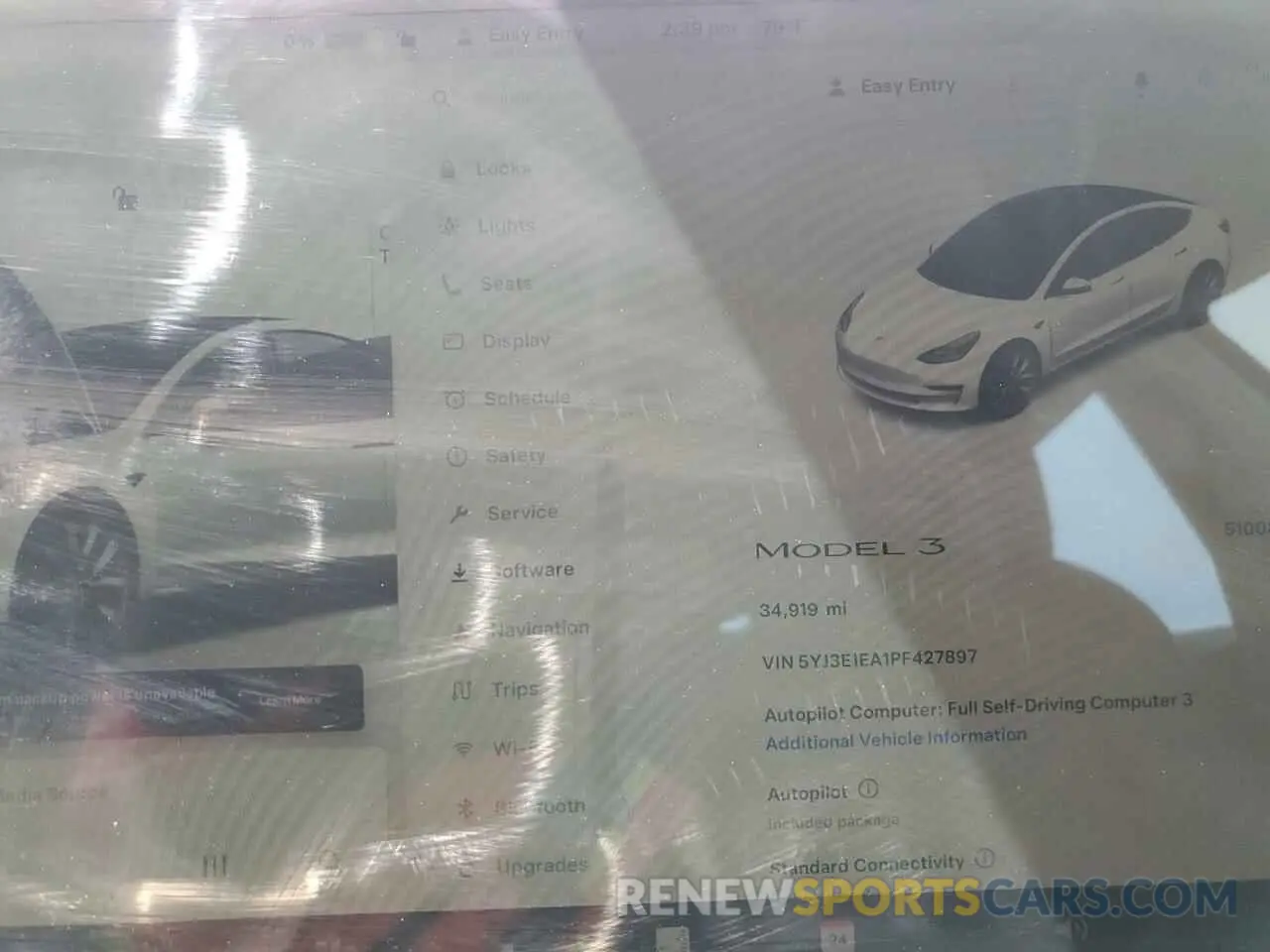 9 Photograph of a damaged car 5YJ3E1EA1PF427897 TESLA MODEL 3 2023