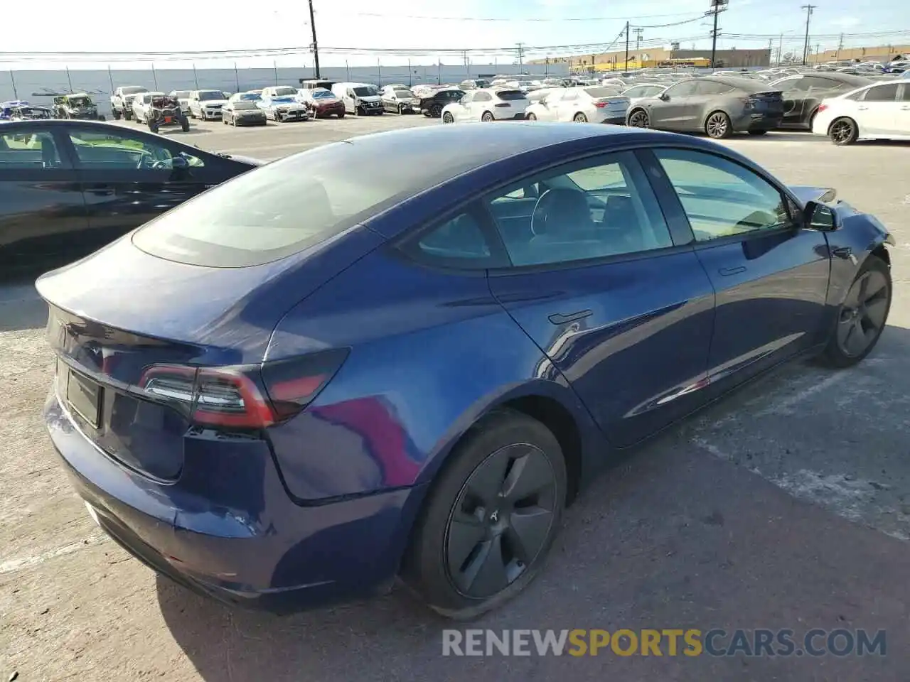 3 Photograph of a damaged car 5YJ3E1EA1PF428810 TESLA MODEL 3 2023