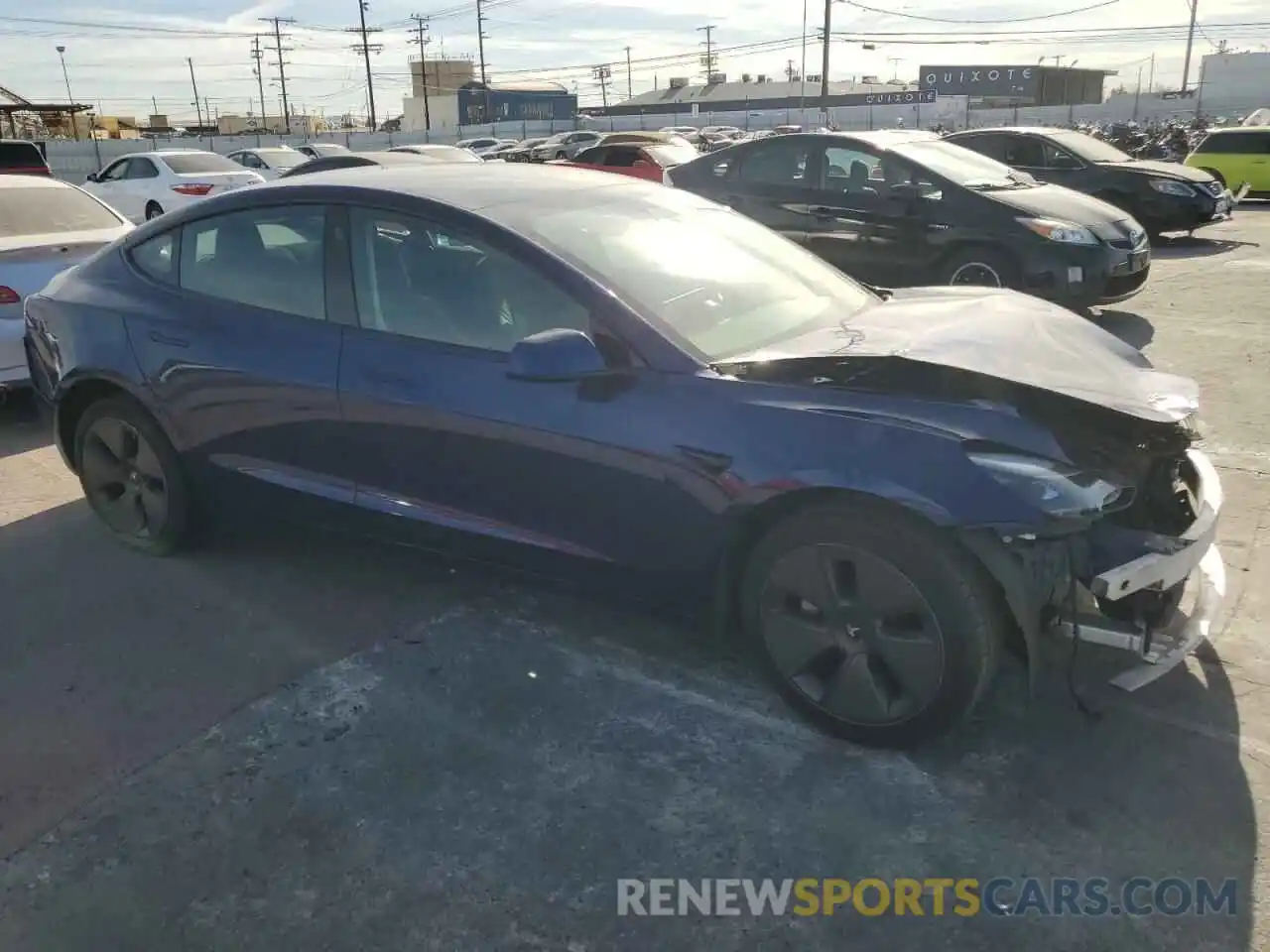 4 Photograph of a damaged car 5YJ3E1EA1PF428810 TESLA MODEL 3 2023