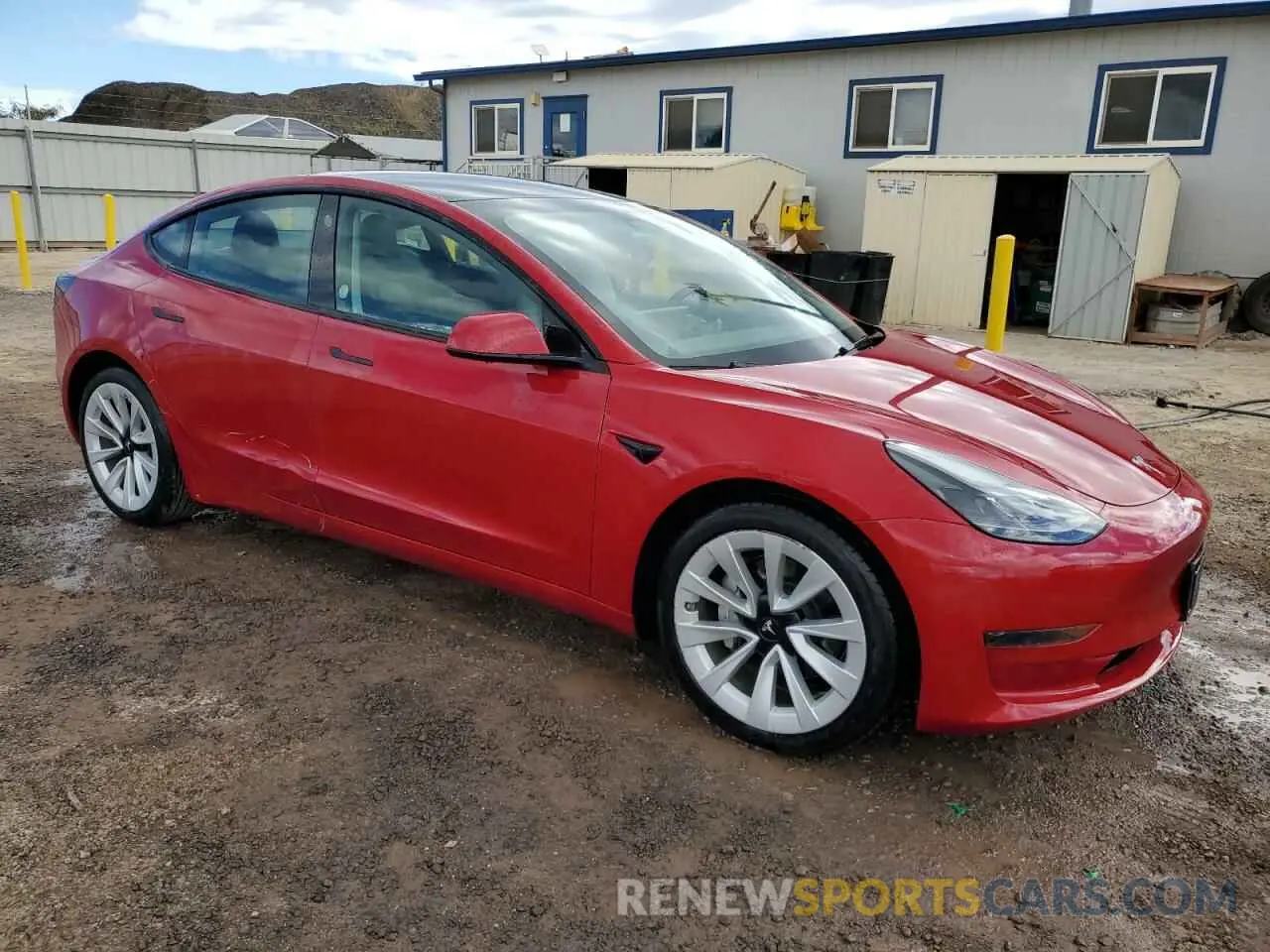 4 Photograph of a damaged car 5YJ3E1EA1PF429939 TESLA MODEL 3 2023