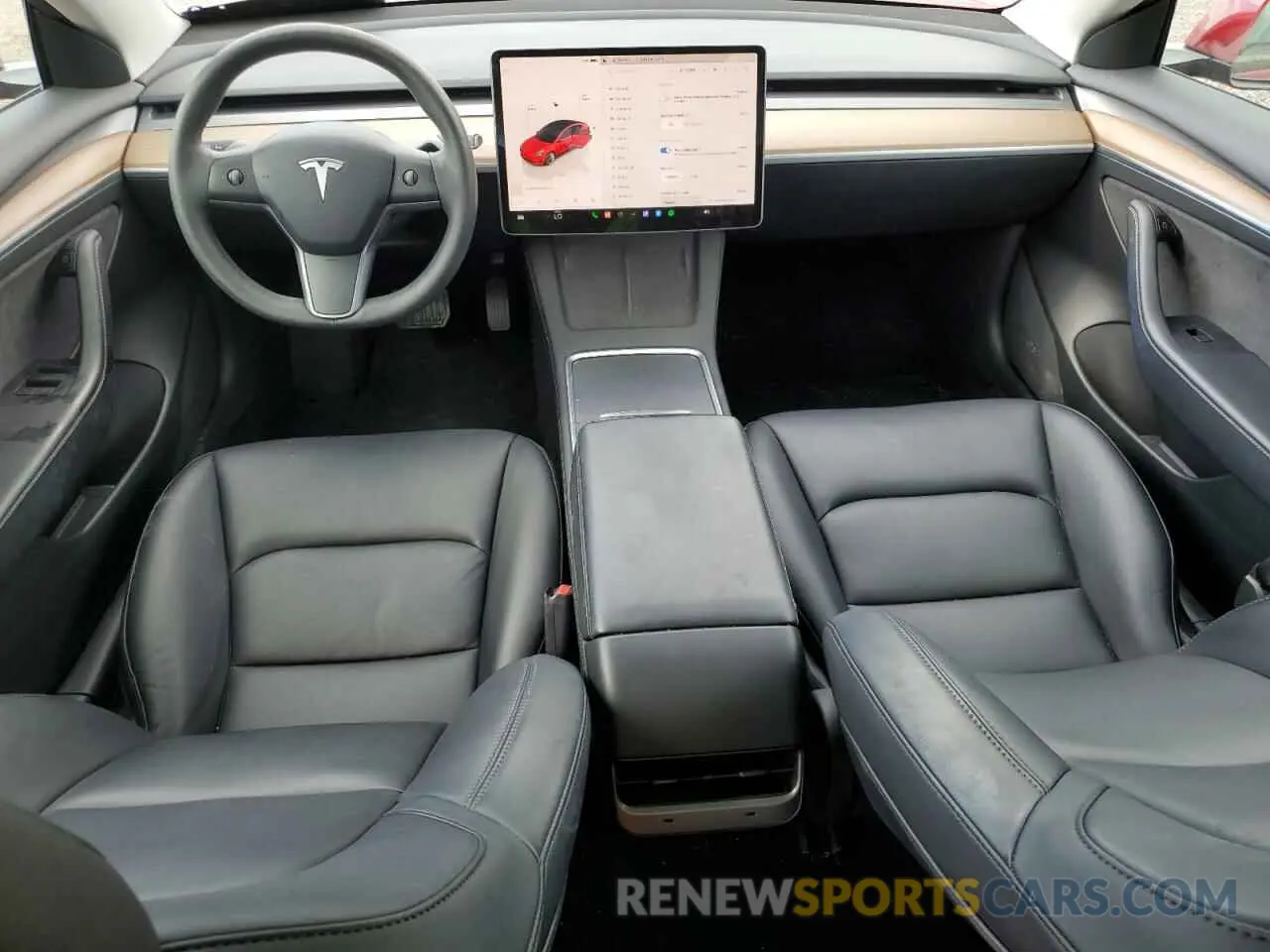 8 Photograph of a damaged car 5YJ3E1EA1PF429939 TESLA MODEL 3 2023