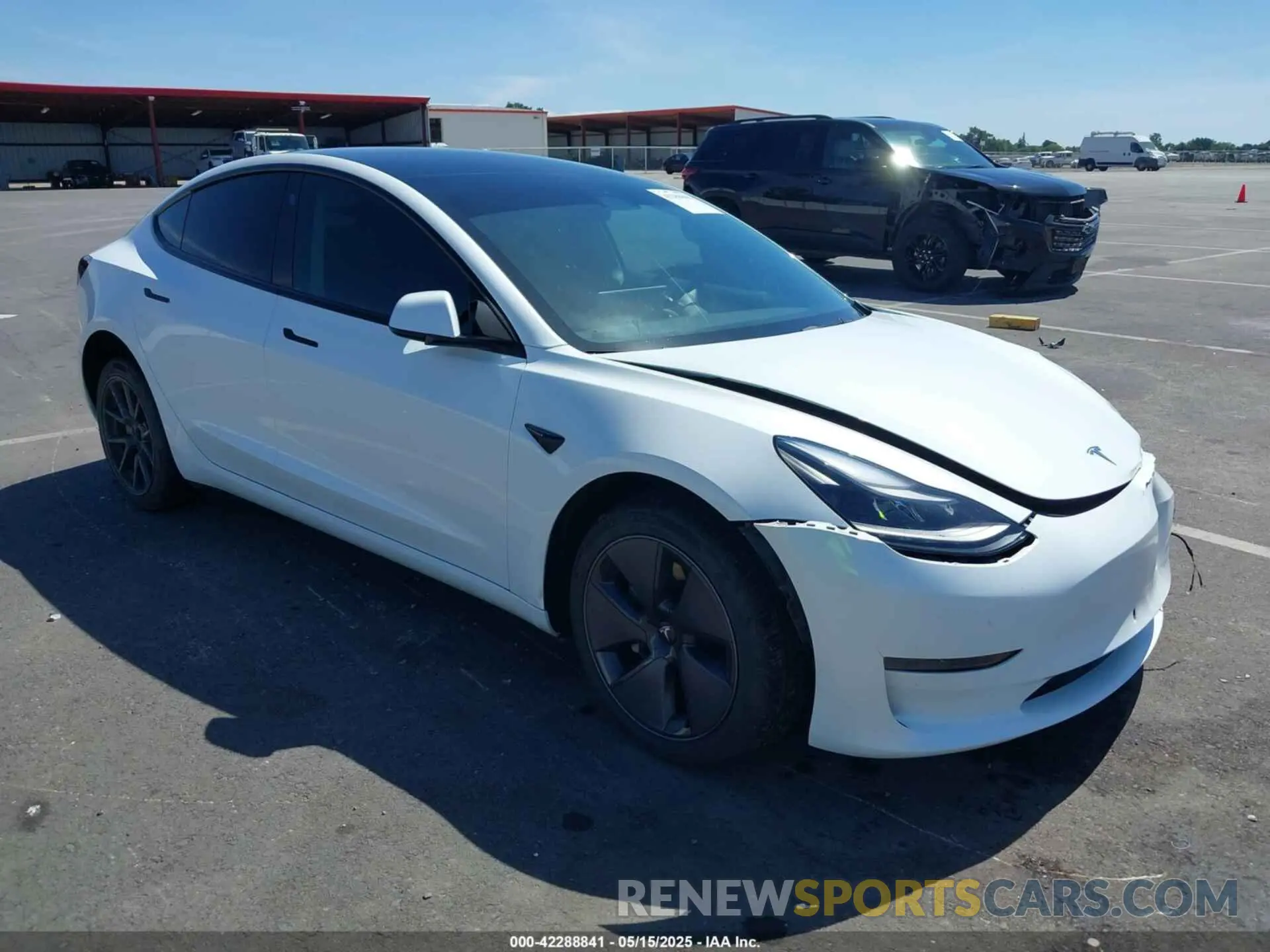 1 Photograph of a damaged car 5YJ3E1EA1PF431772 TESLA MODEL 3 2023