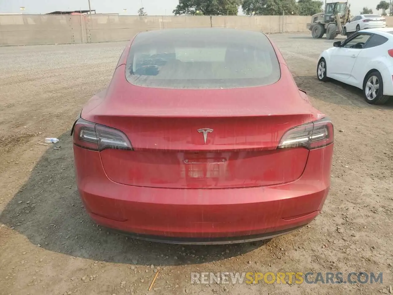6 Photograph of a damaged car 5YJ3E1EA1PF432193 TESLA MODEL 3 2023