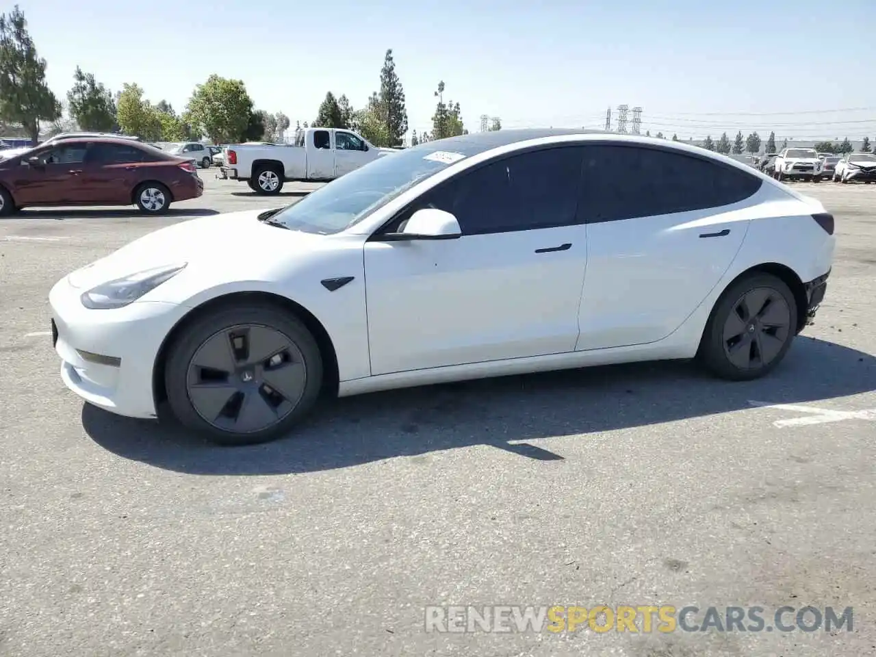 1 Photograph of a damaged car 5YJ3E1EA1PF432209 TESLA MODEL 3 2023