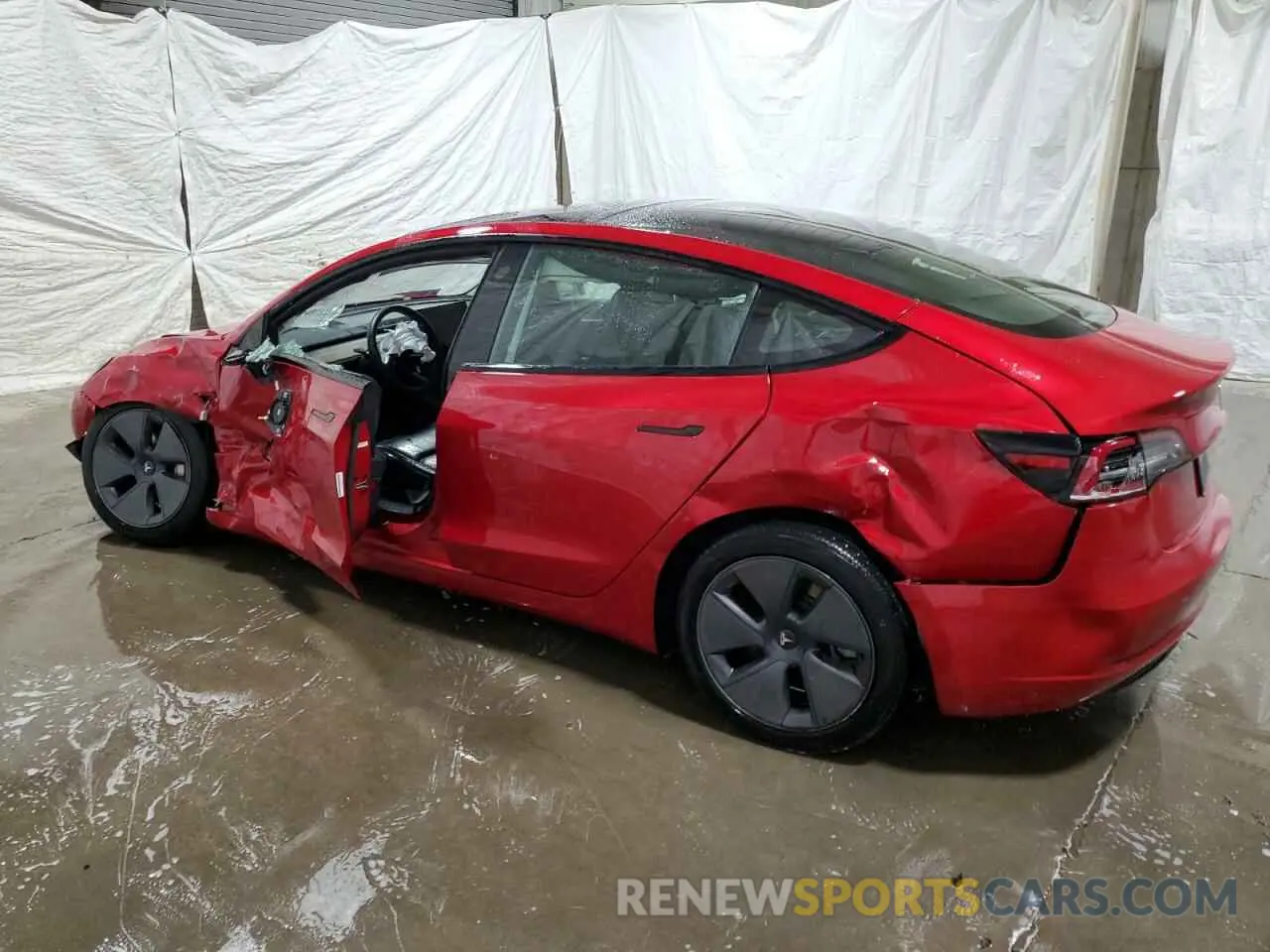 2 Photograph of a damaged car 5YJ3E1EA1PF434557 TESLA MODEL 3 2023