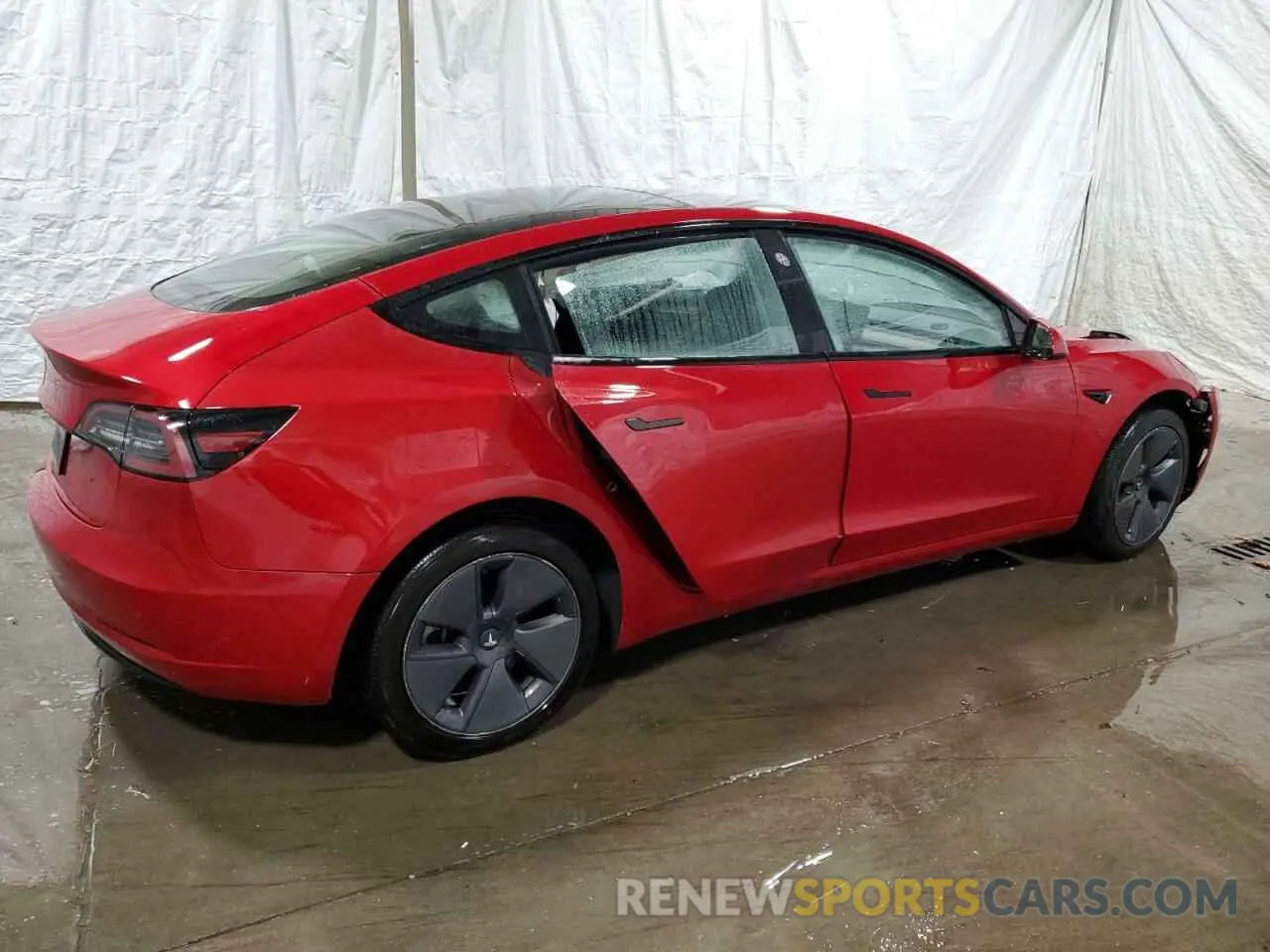 3 Photograph of a damaged car 5YJ3E1EA1PF434557 TESLA MODEL 3 2023