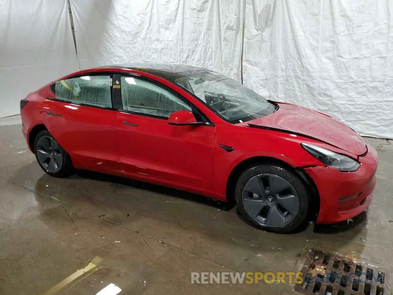 4 Photograph of a damaged car 5YJ3E1EA1PF434557 TESLA MODEL 3 2023