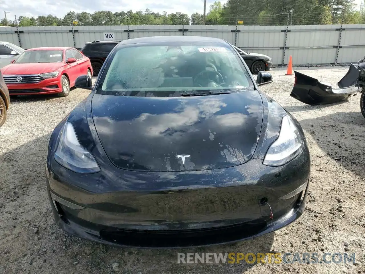 5 Photograph of a damaged car 5YJ3E1EA1PF437099 TESLA MODEL 3 2023