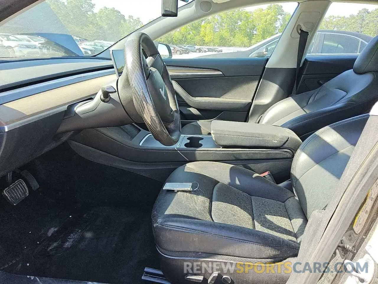 7 Photograph of a damaged car 5YJ3E1EA1PF437099 TESLA MODEL 3 2023