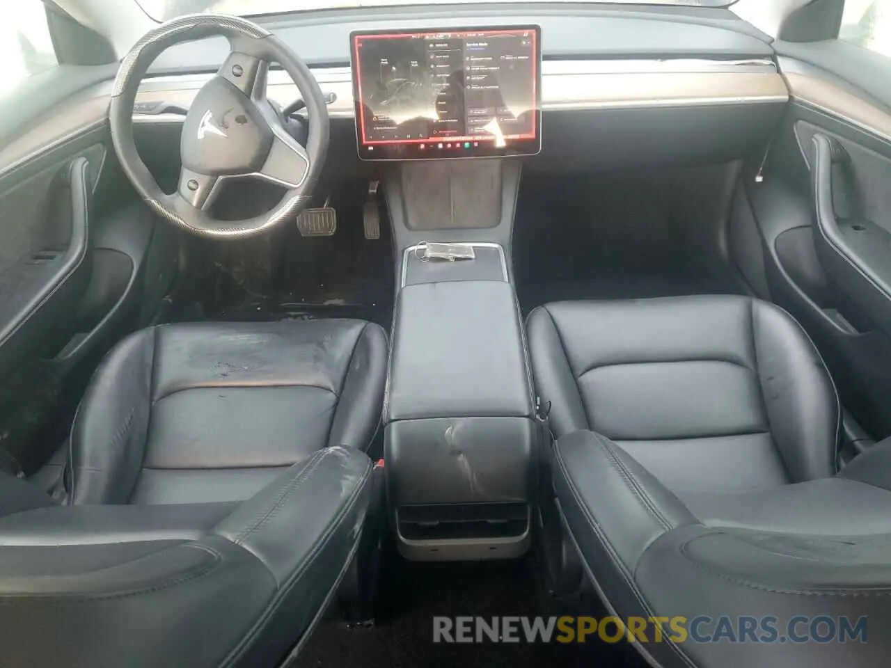 8 Photograph of a damaged car 5YJ3E1EA1PF437099 TESLA MODEL 3 2023