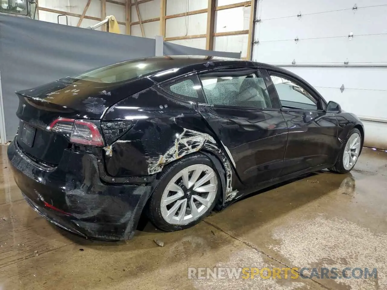 3 Photograph of a damaged car 5YJ3E1EA1PF437460 TESLA MODEL 3 2023