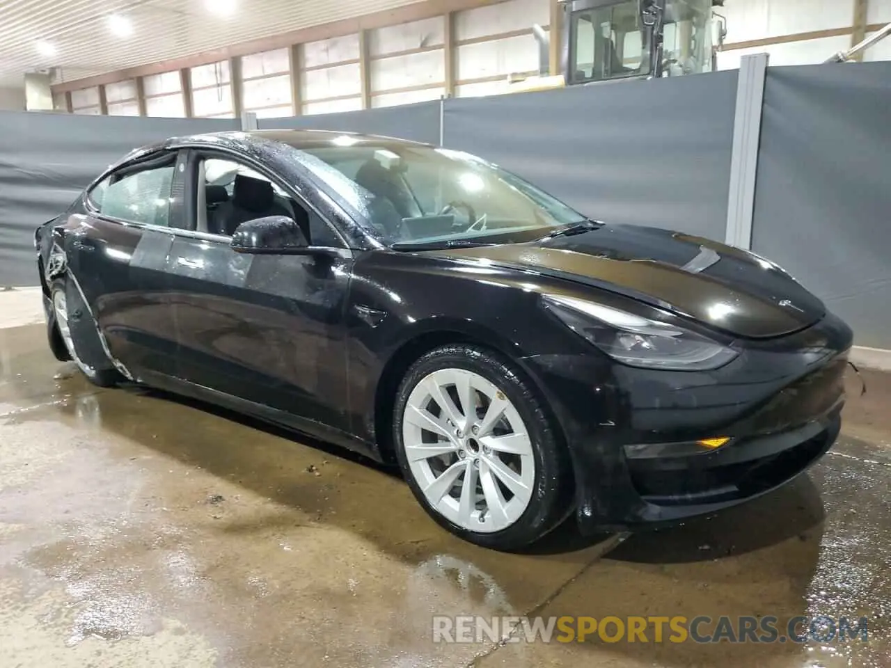 4 Photograph of a damaged car 5YJ3E1EA1PF437460 TESLA MODEL 3 2023