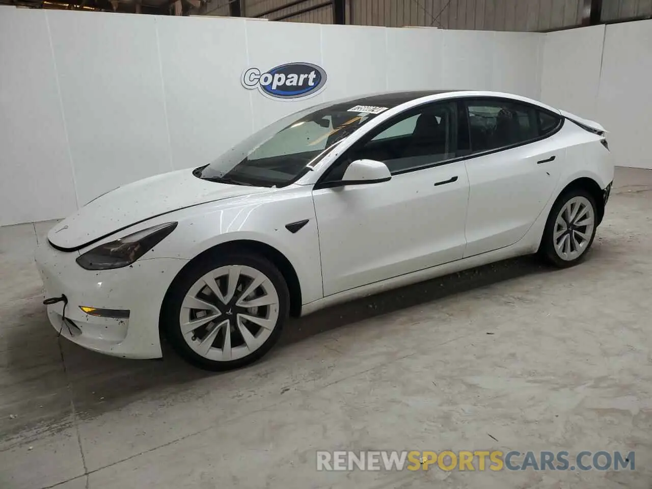 1 Photograph of a damaged car 5YJ3E1EA1PF437927 TESLA MODEL 3 2023