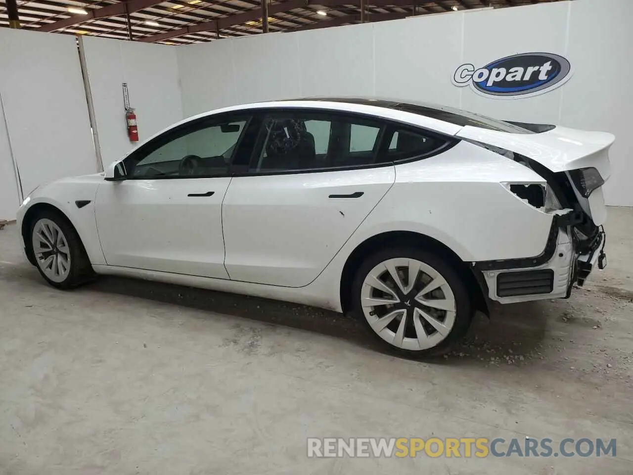 2 Photograph of a damaged car 5YJ3E1EA1PF437927 TESLA MODEL 3 2023
