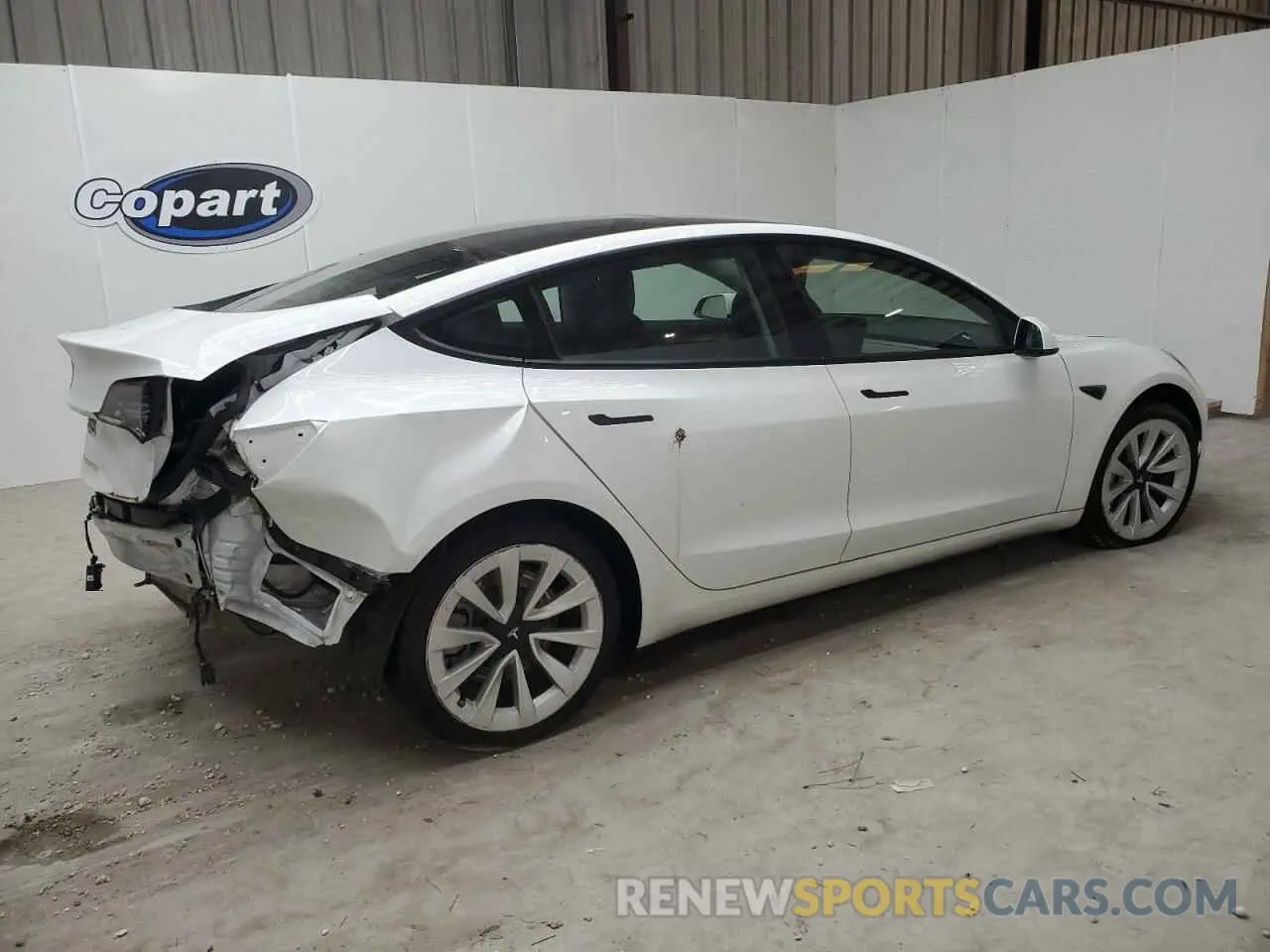 3 Photograph of a damaged car 5YJ3E1EA1PF437927 TESLA MODEL 3 2023