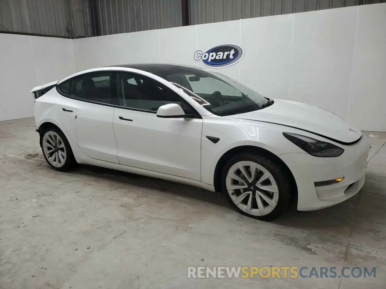 4 Photograph of a damaged car 5YJ3E1EA1PF437927 TESLA MODEL 3 2023
