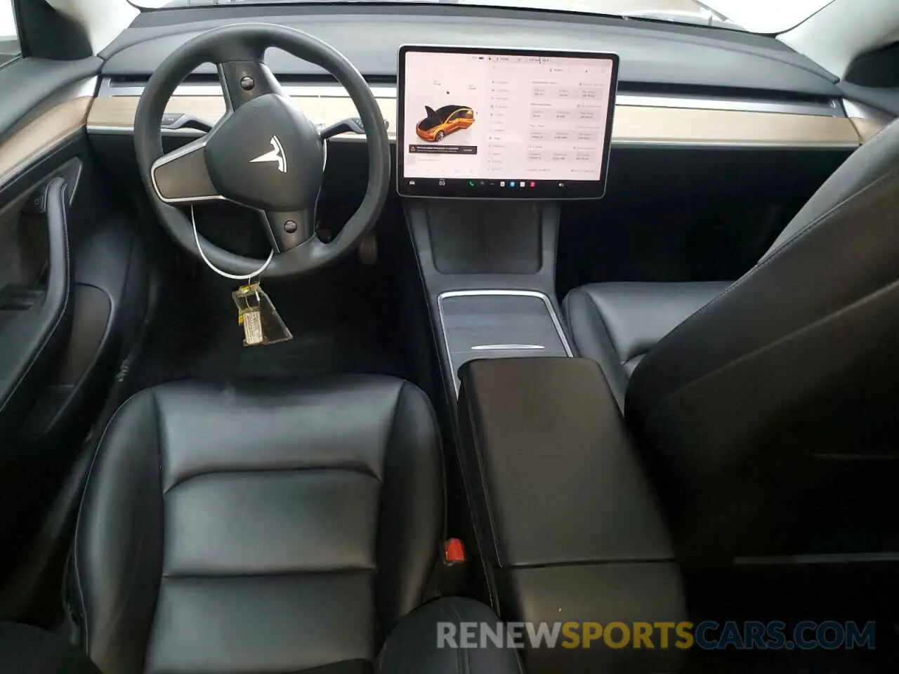 8 Photograph of a damaged car 5YJ3E1EA1PF437927 TESLA MODEL 3 2023