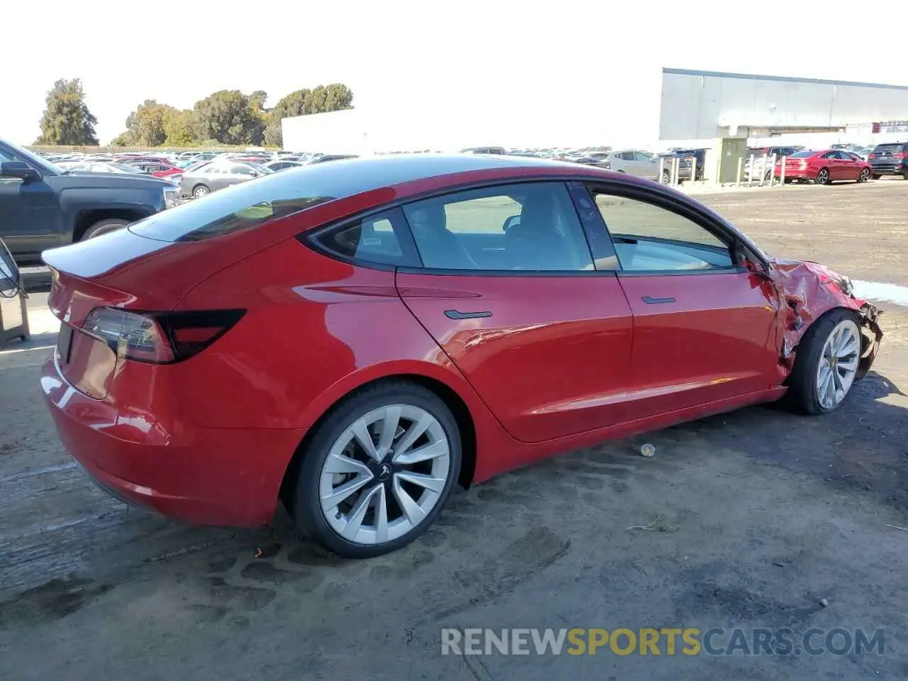 3 Photograph of a damaged car 5YJ3E1EA1PF446949 TESLA MODEL 3 2023