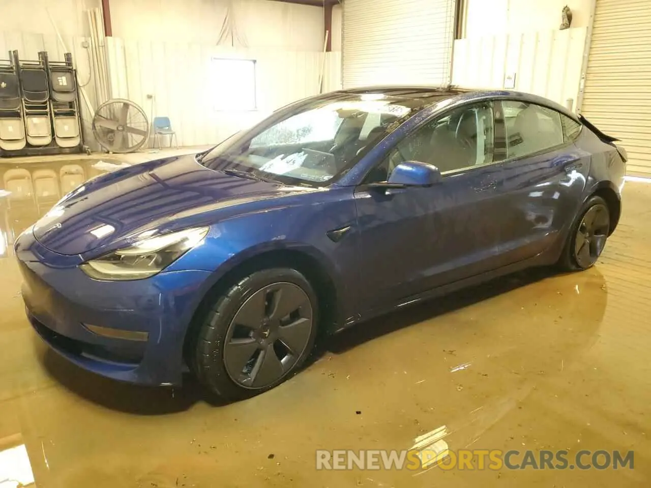 1 Photograph of a damaged car 5YJ3E1EA1PF447342 TESLA MODEL 3 2023