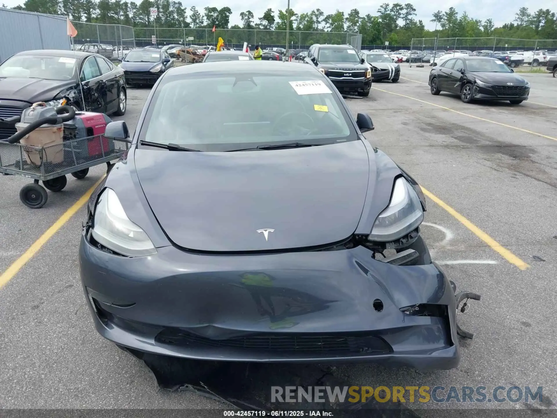 12 Photograph of a damaged car 5YJ3E1EA1PF449575 TESLA MODEL 3 2023
