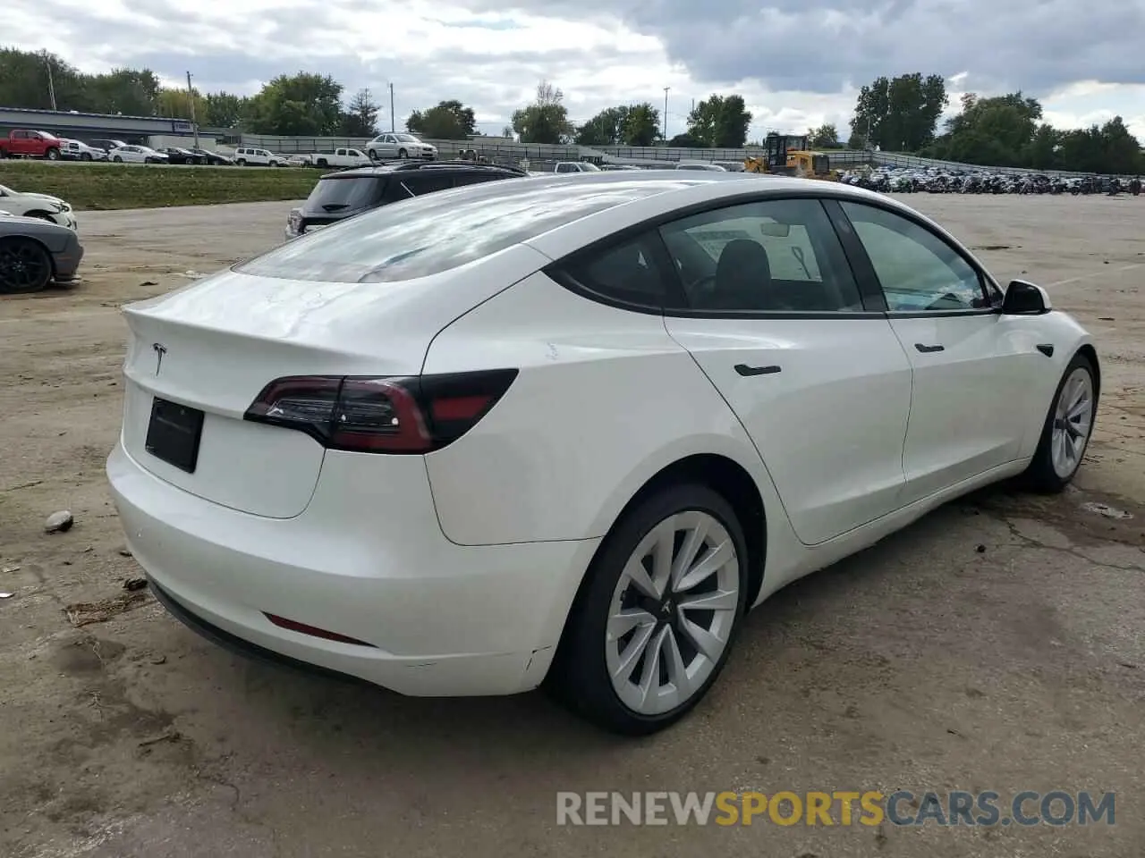 3 Photograph of a damaged car 5YJ3E1EA1PF450757 TESLA MODEL 3 2023