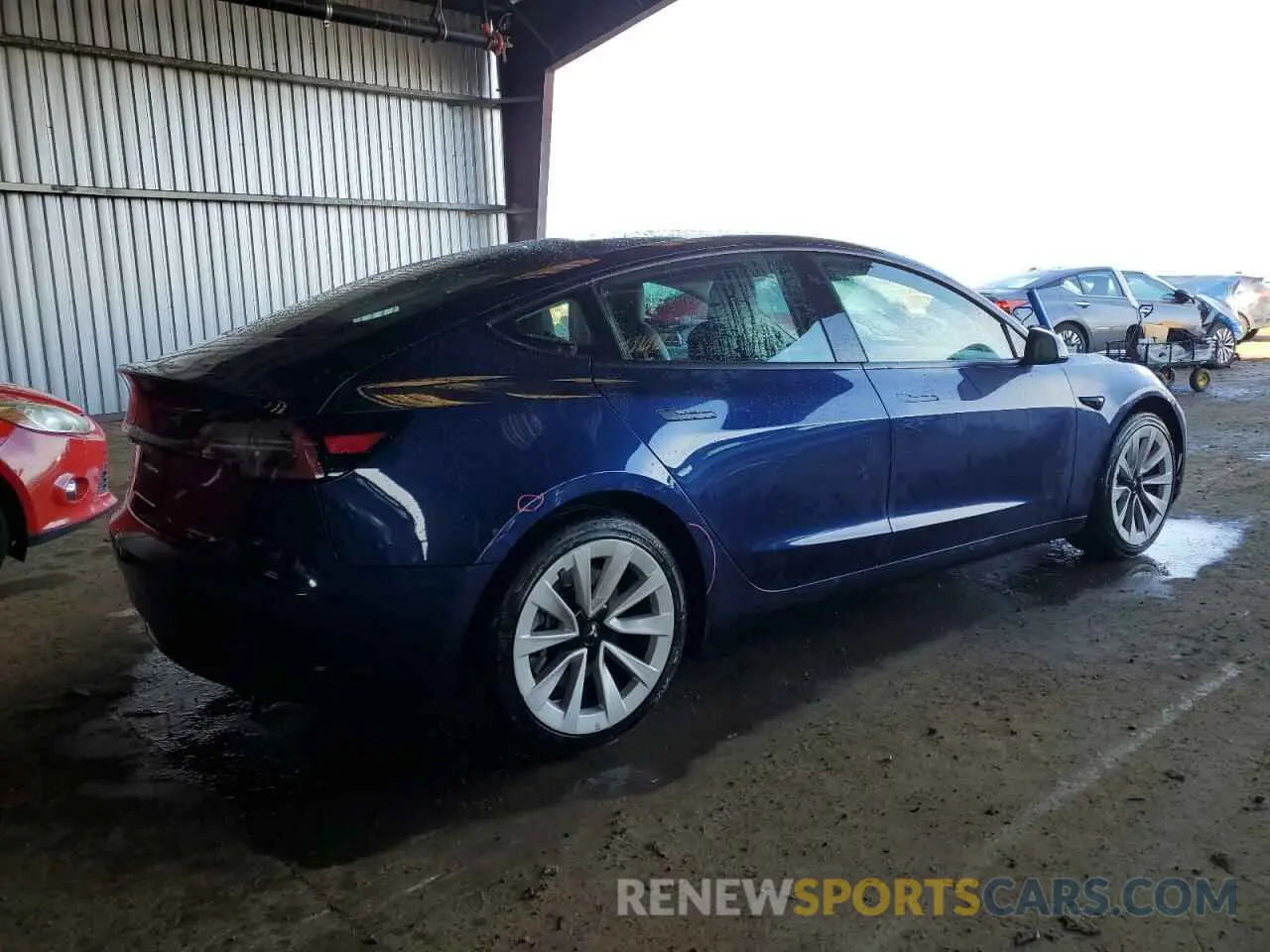 3 Photograph of a damaged car 5YJ3E1EA1PF451472 TESLA MODEL 3 2023