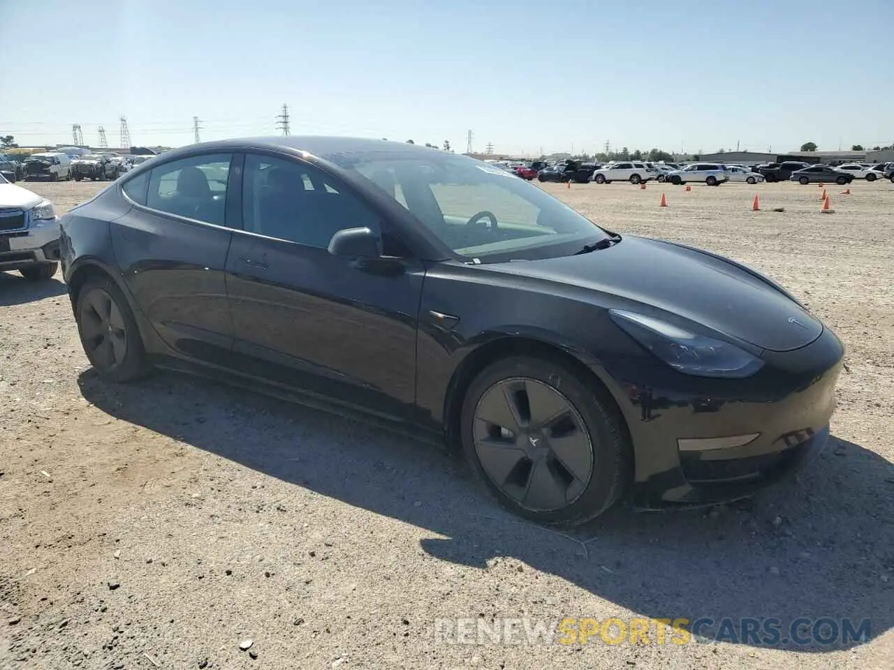 4 Photograph of a damaged car 5YJ3E1EA1PF456896 TESLA MODEL 3 2023