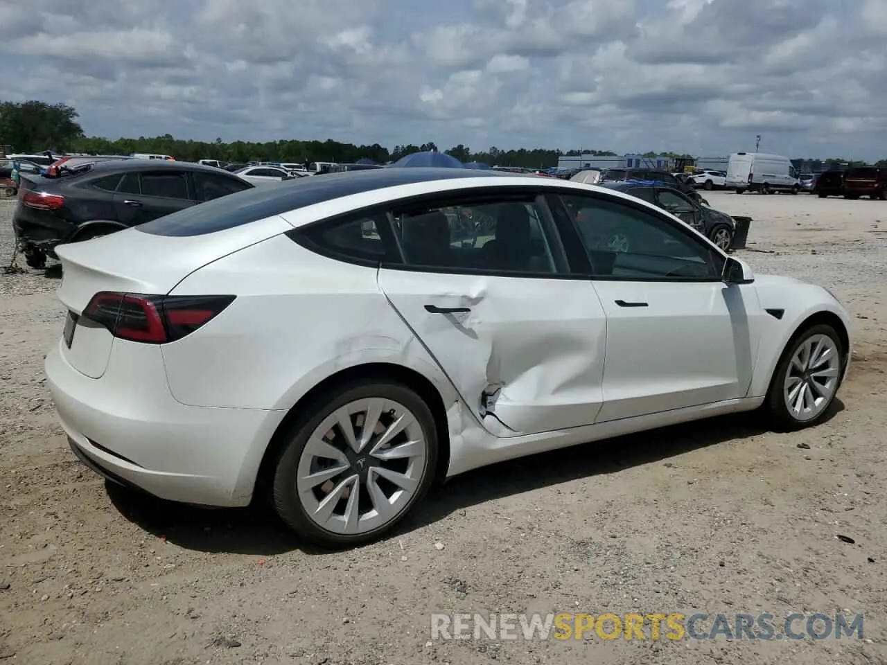 3 Photograph of a damaged car 5YJ3E1EA1PF461919 TESLA MODEL 3 2023