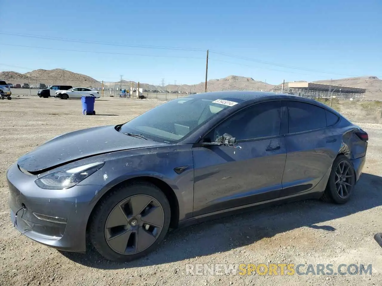 1 Photograph of a damaged car 5YJ3E1EA1PF468319 TESLA MODEL 3 2023