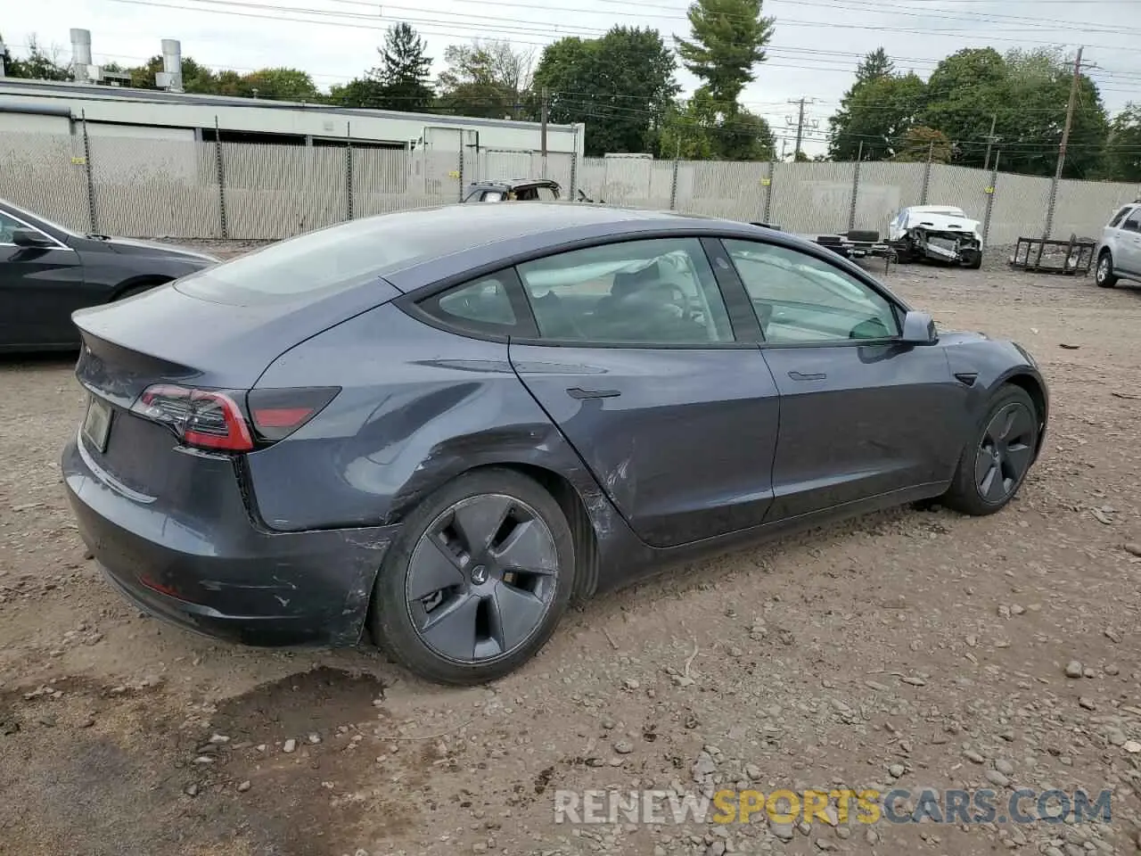 3 Photograph of a damaged car 5YJ3E1EA1PF484102 TESLA MODEL 3 2023