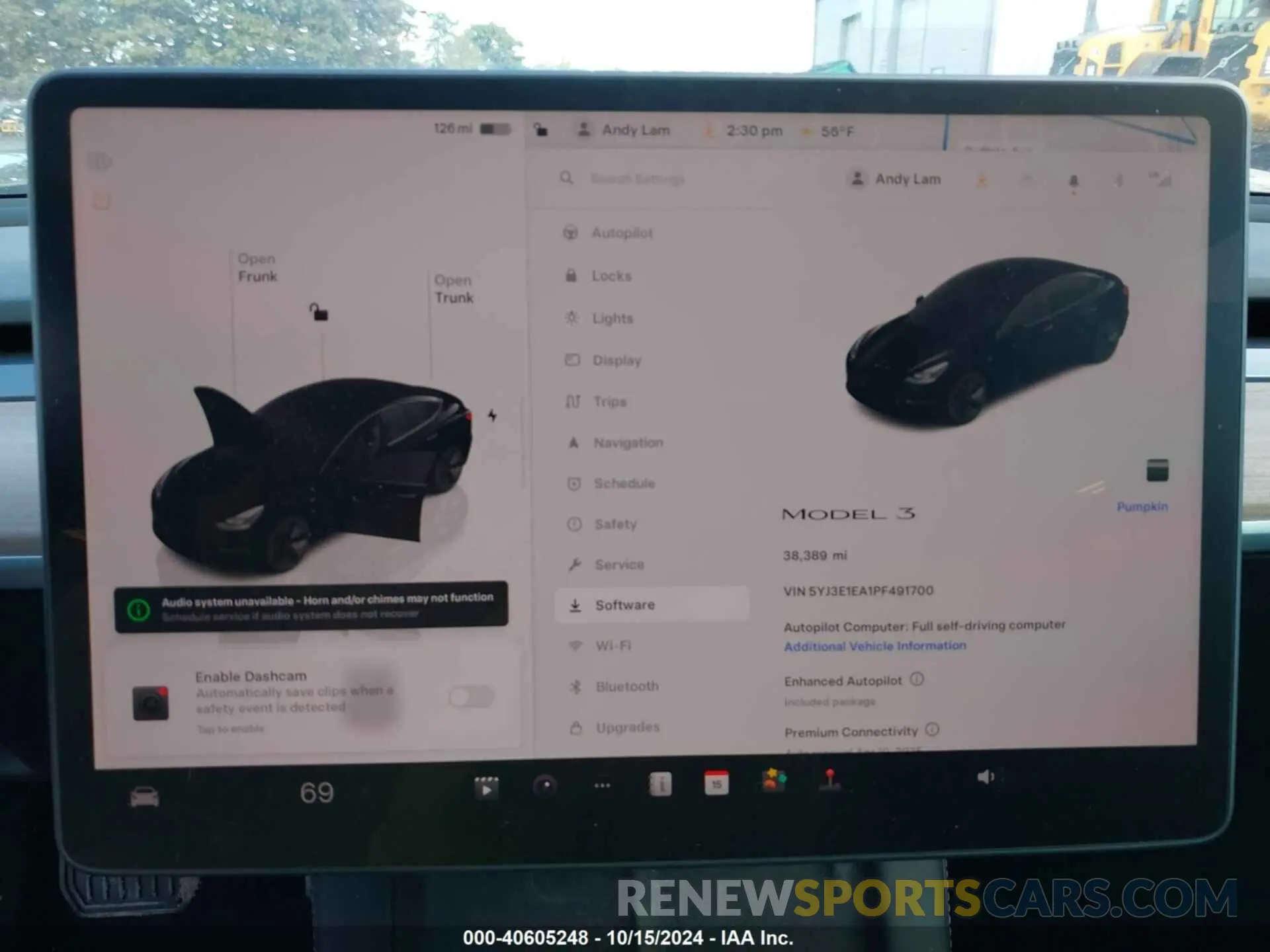 18 Photograph of a damaged car 5YJ3E1EA1PF491700 TESLA MODEL 3 2023