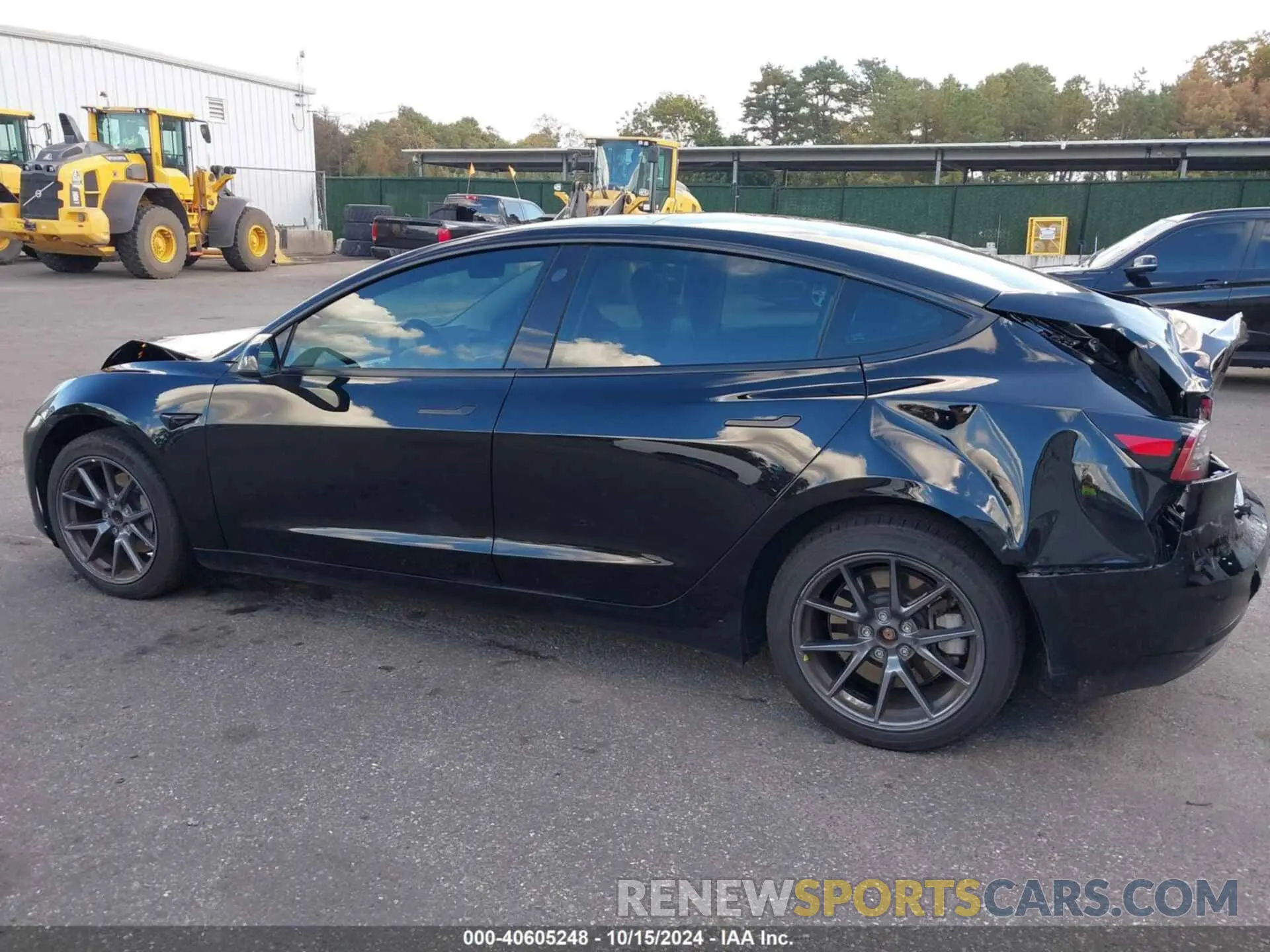3 Photograph of a damaged car 5YJ3E1EA1PF491700 TESLA MODEL 3 2023