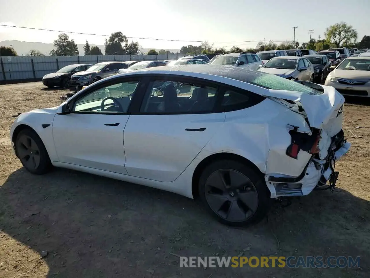 2 Photograph of a damaged car 5YJ3E1EA1PF497920 TESLA MODEL 3 2023