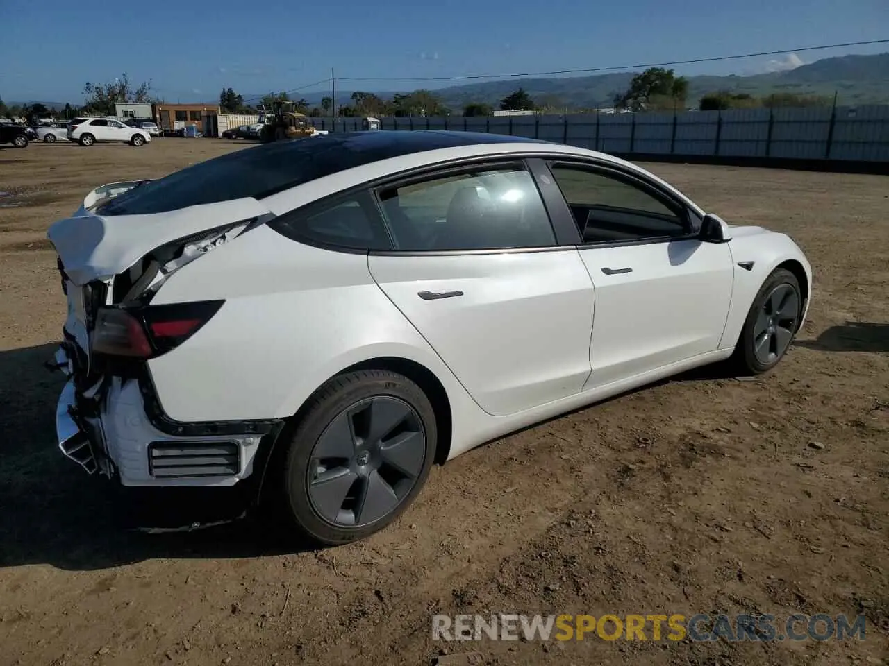 3 Photograph of a damaged car 5YJ3E1EA1PF497920 TESLA MODEL 3 2023