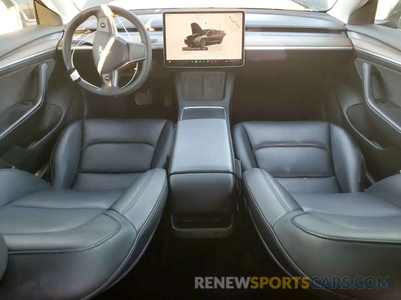 8 Photograph of a damaged car 5YJ3E1EA1PF504073 TESLA MODEL 3 2023