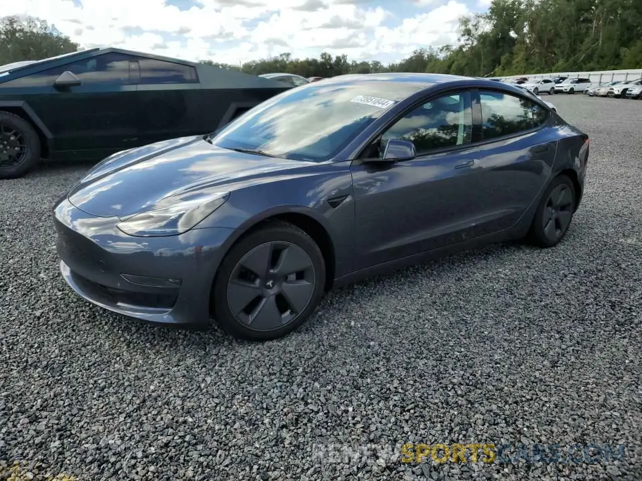 1 Photograph of a damaged car 5YJ3E1EA1PF505286 TESLA MODEL 3 2023