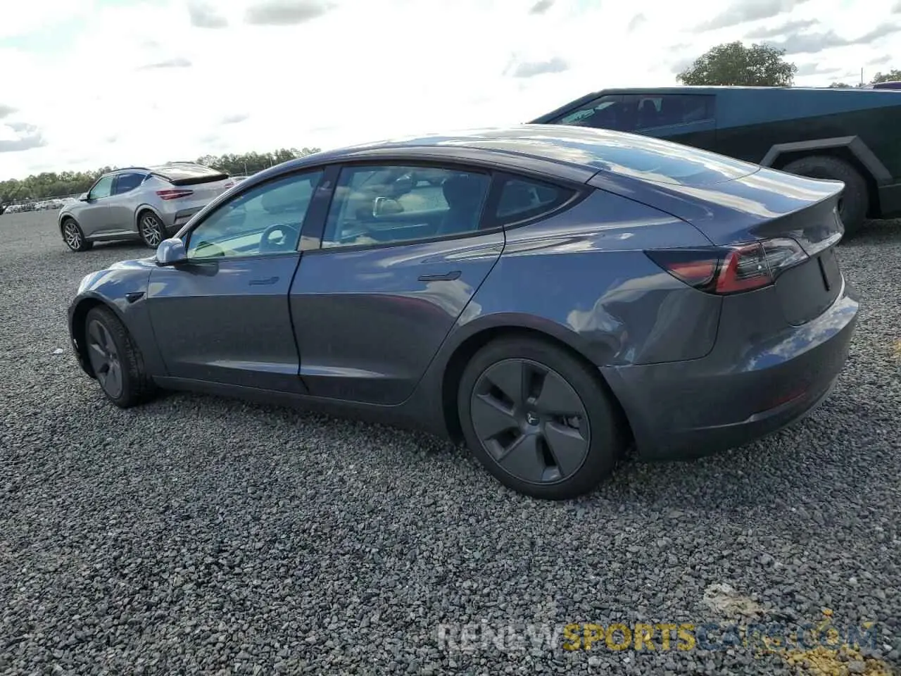 2 Photograph of a damaged car 5YJ3E1EA1PF505286 TESLA MODEL 3 2023