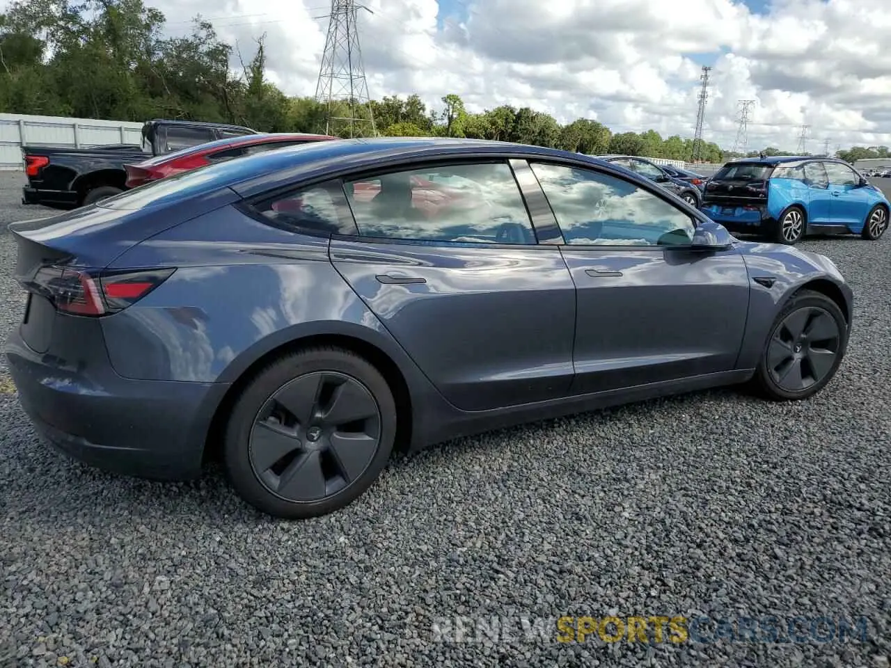 3 Photograph of a damaged car 5YJ3E1EA1PF505286 TESLA MODEL 3 2023