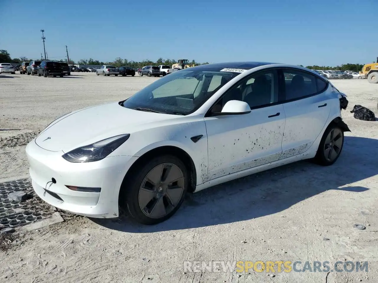 1 Photograph of a damaged car 5YJ3E1EA1PF506972 TESLA MODEL 3 2023