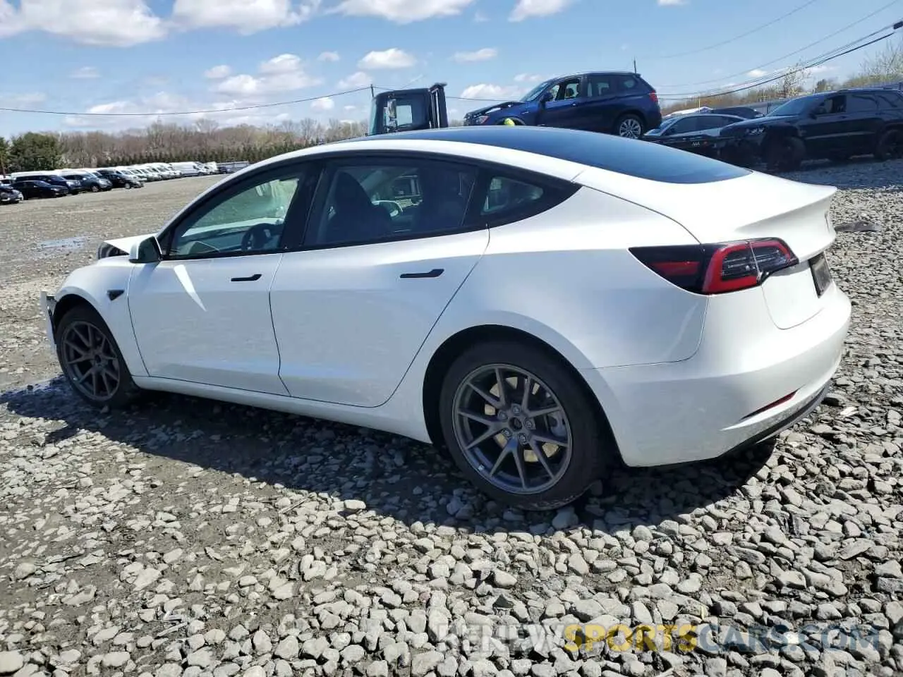 2 Photograph of a damaged car 5YJ3E1EA1PF511640 TESLA MODEL 3 2023