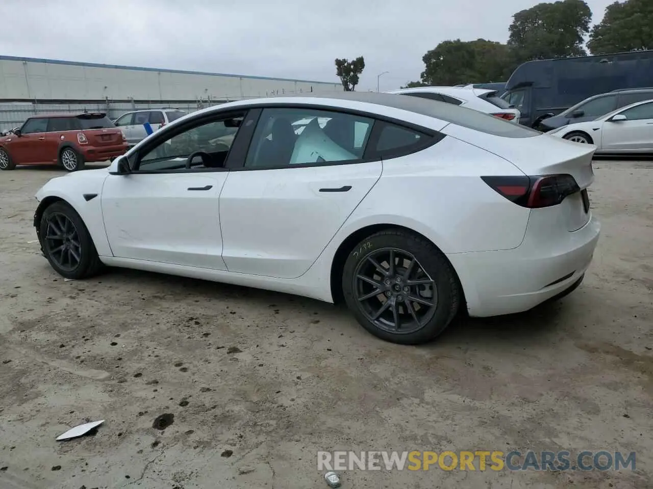 2 Photograph of a damaged car 5YJ3E1EA1PF513310 TESLA MODEL 3 2023
