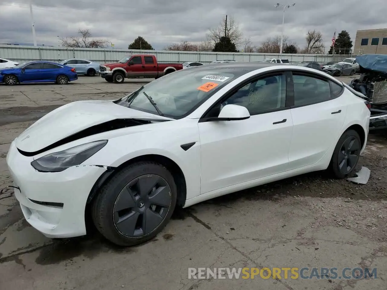 1 Photograph of a damaged car 5YJ3E1EA1PF516661 TESLA MODEL 3 2023