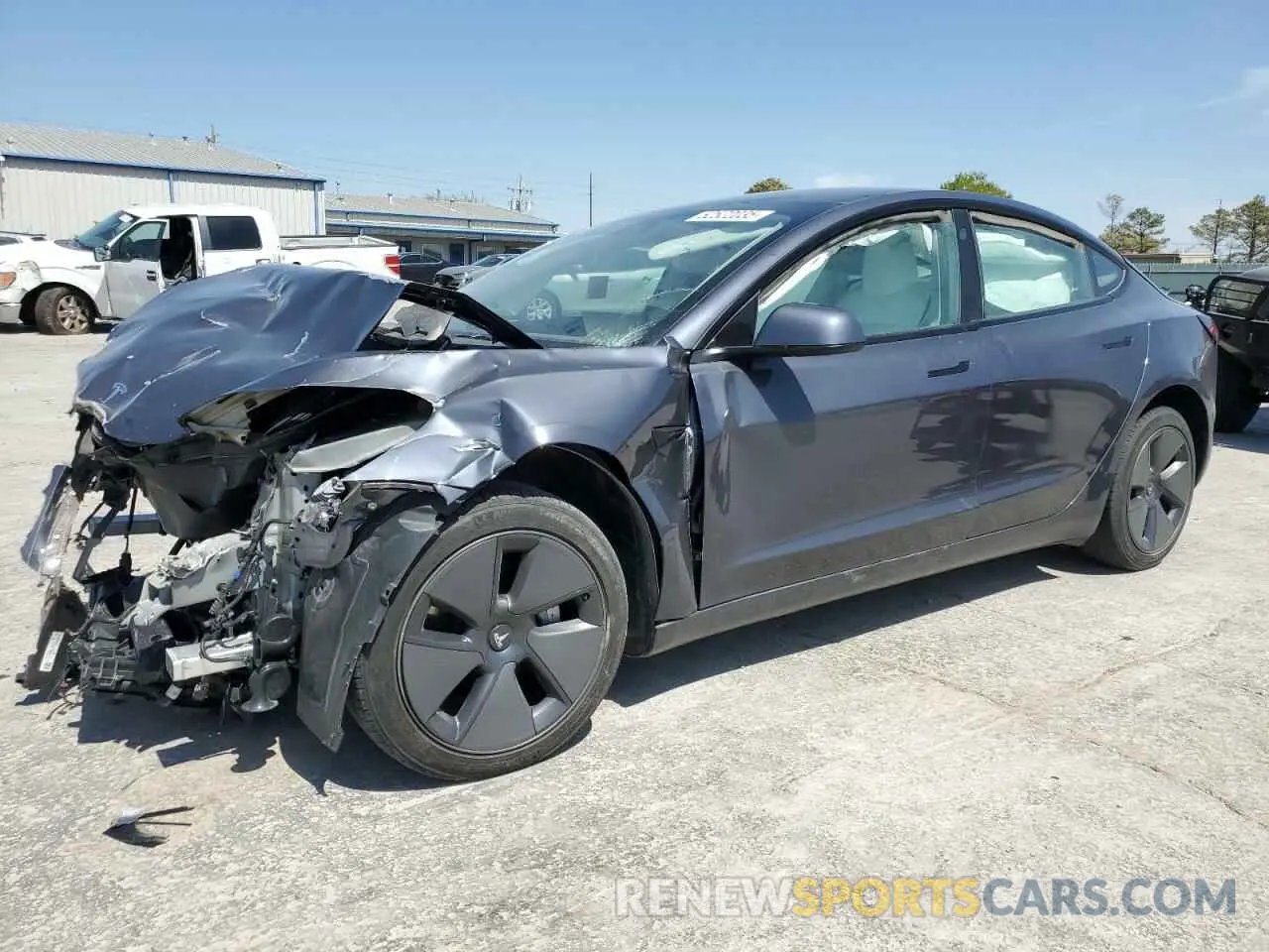 1 Photograph of a damaged car 5YJ3E1EA1PF516787 TESLA MODEL 3 2023