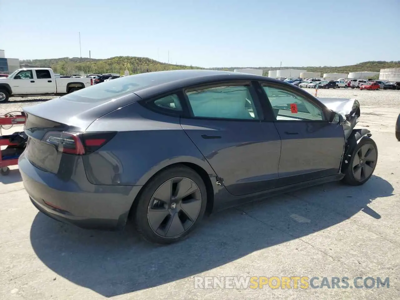 3 Photograph of a damaged car 5YJ3E1EA1PF516787 TESLA MODEL 3 2023