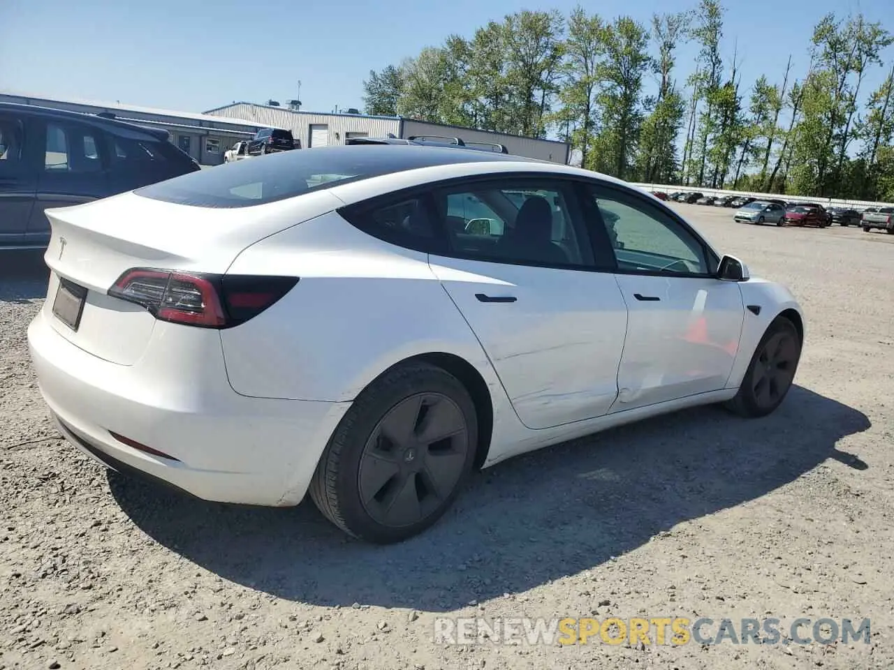 3 Photograph of a damaged car 5YJ3E1EA1PF542001 TESLA MODEL 3 2023