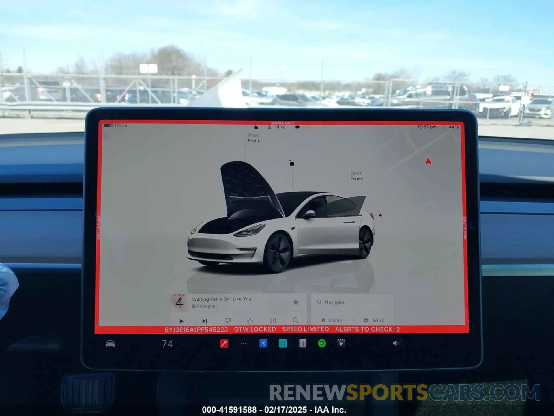 17 Photograph of a damaged car 5YJ3E1EA1PF545223 TESLA MODEL 3 2023