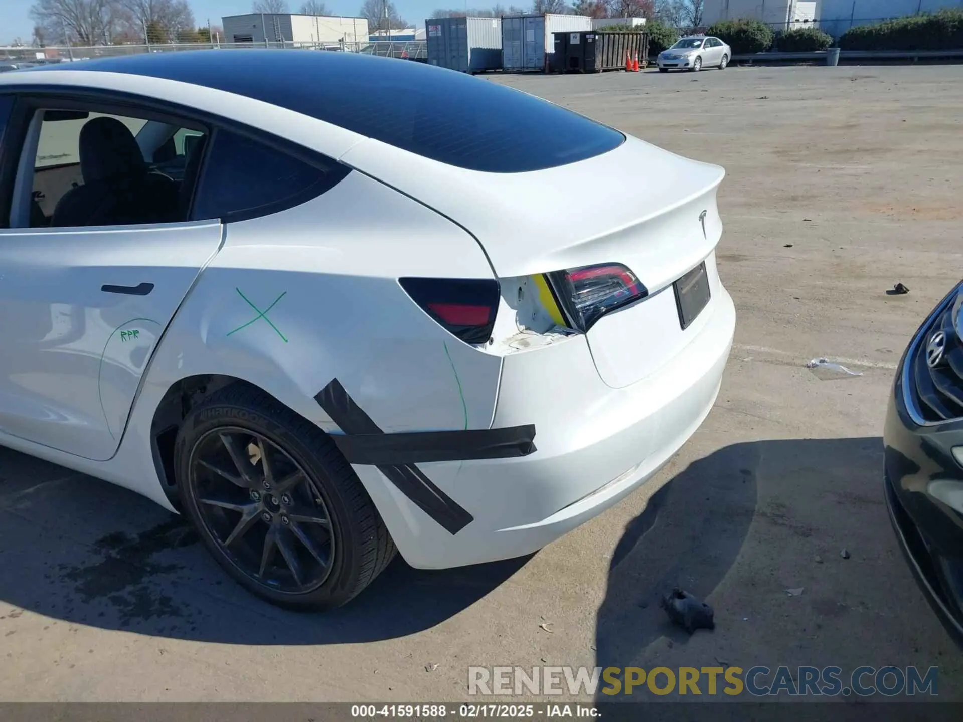 6 Photograph of a damaged car 5YJ3E1EA1PF545223 TESLA MODEL 3 2023