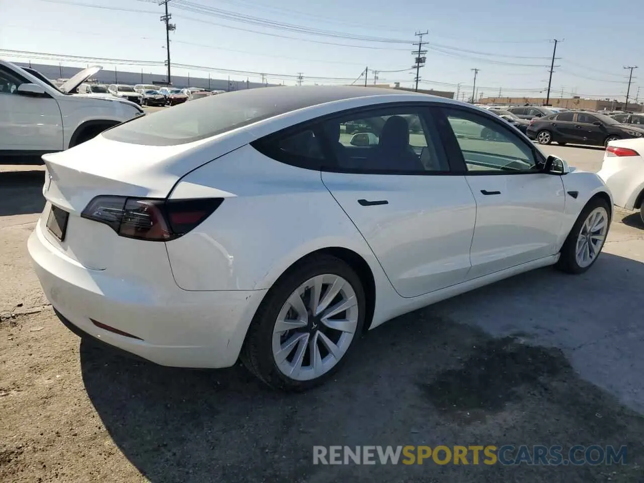 3 Photograph of a damaged car 5YJ3E1EA1PF546534 TESLA MODEL 3 2023