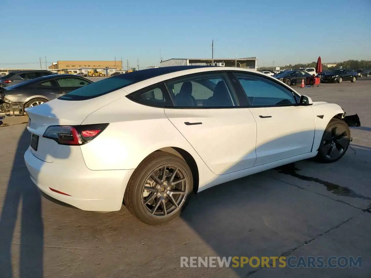 3 Photograph of a damaged car 5YJ3E1EA1PF546937 TESLA MODEL 3 2023